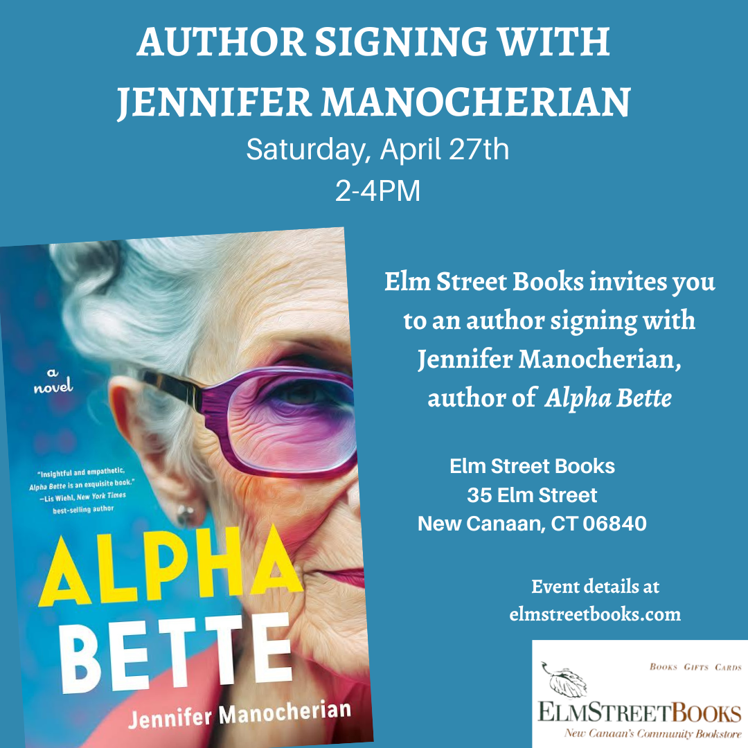 Author Signing New Canaan CT